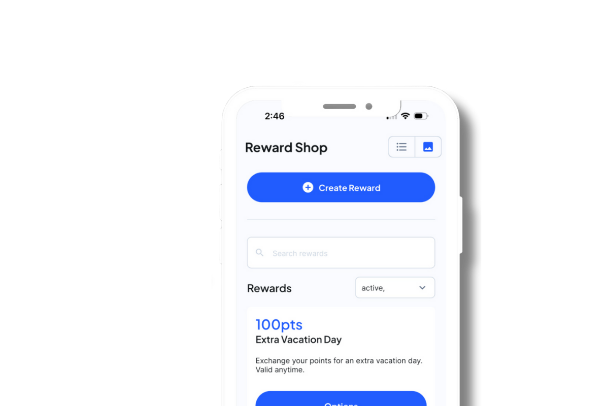 Boutique de récompenses