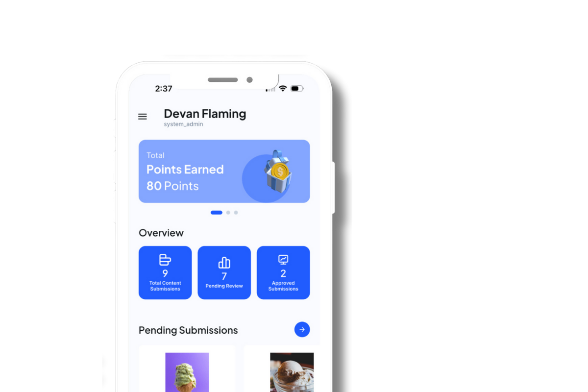 Tableau de bord personnel